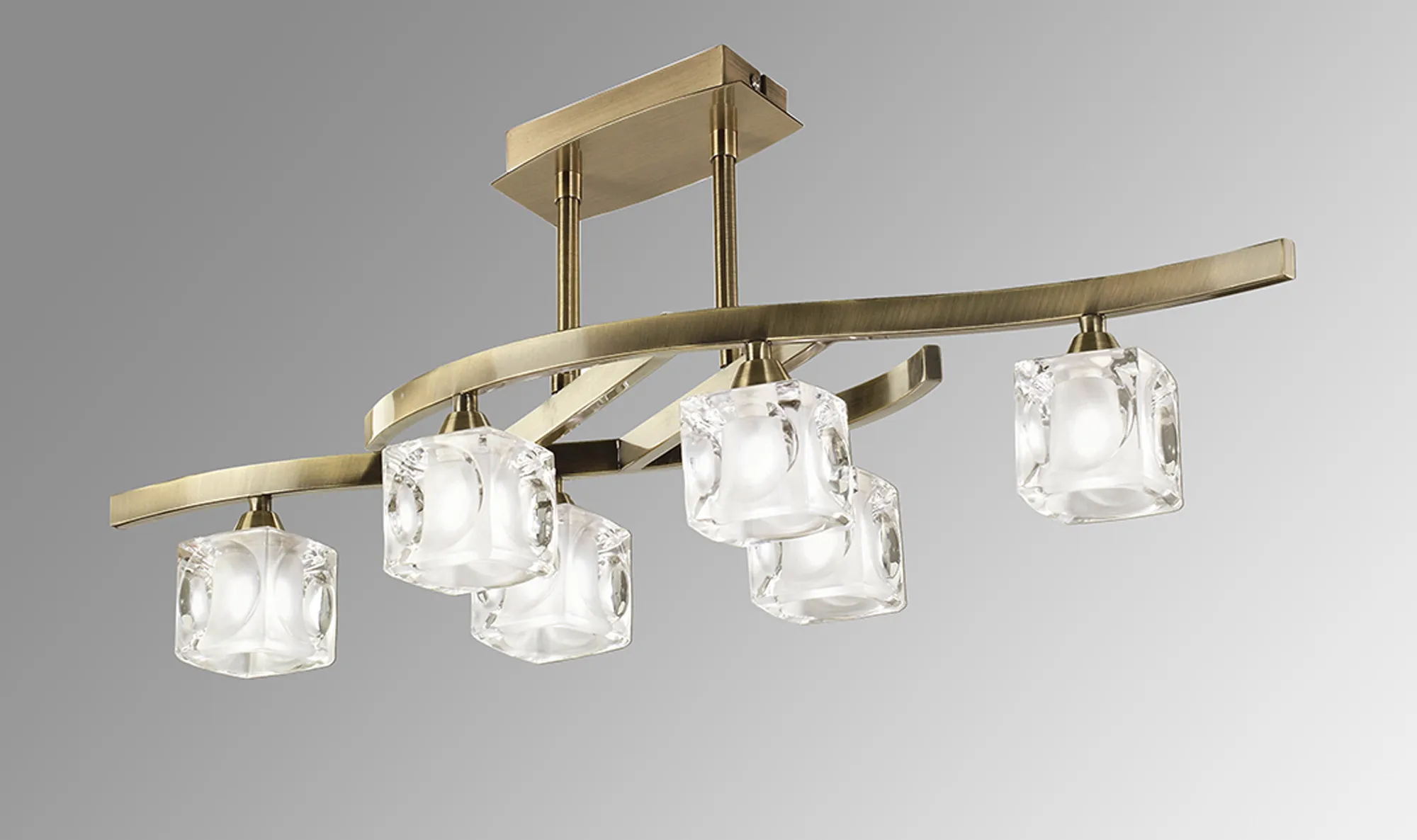 Cuadrax AB Ceiling Lights Mantra Linear Fittings